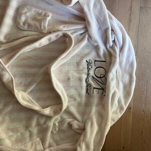 Victoria's Secret Pink Striped Robe